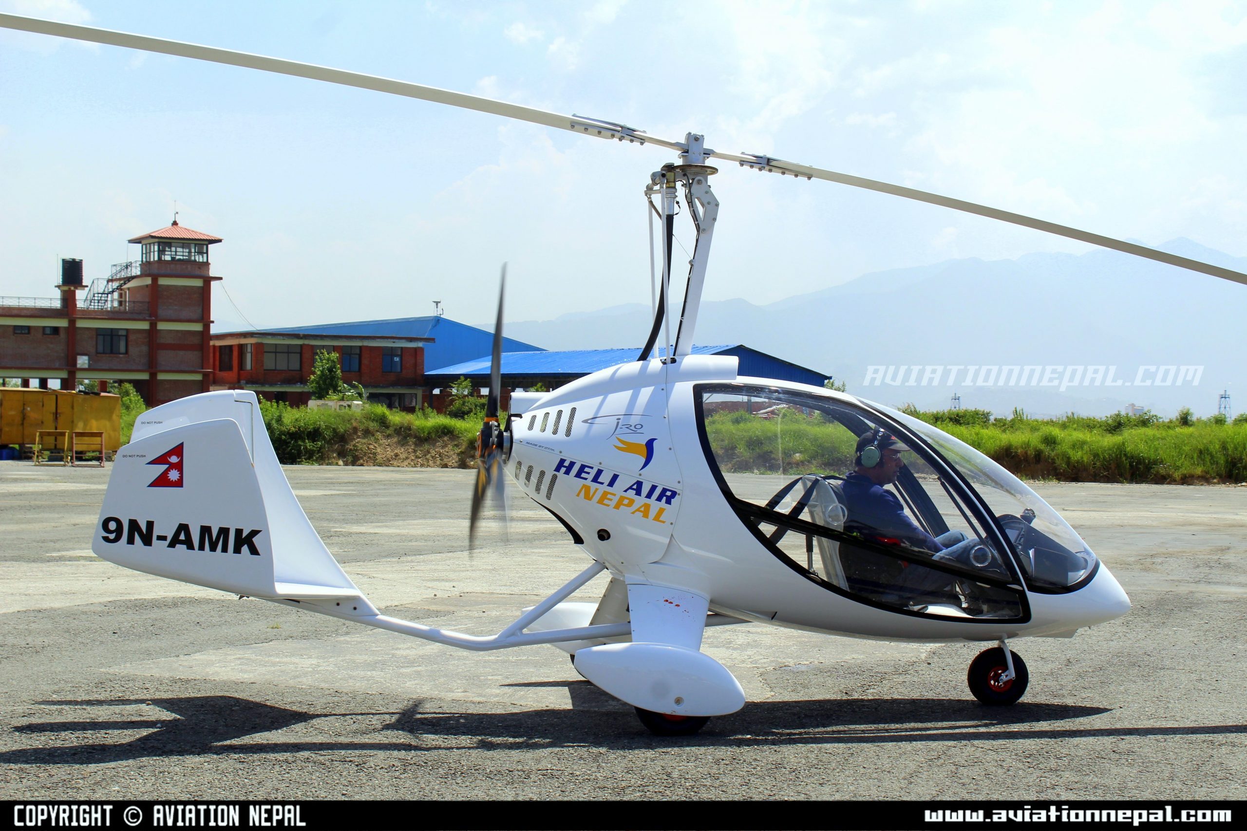 Gyrocopter “9NAMK” successfully completes the test flight for HeliAir