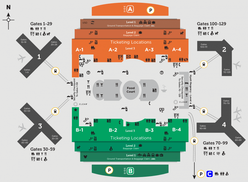 Walkthrough at Orlando International Airport (MCO)