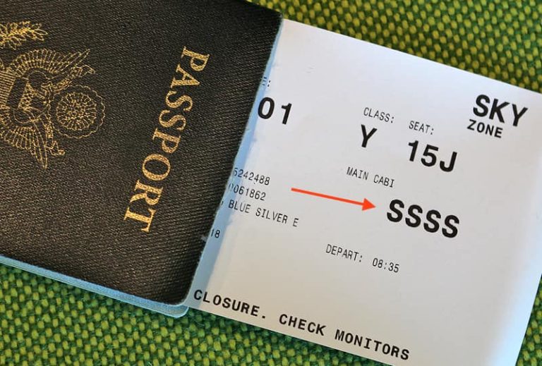 SSSS boarding pass What does it mean, and why do you get it?